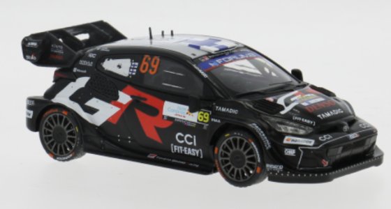 Toyota GR Yaris Rally1, Rally Islas Canaris, 2025, #69, K.Rovanperä/J.Halttunen, 1:43