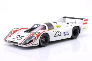 PORSCHE - 917LH 4.5L TEAM PORSCHE SYSTEM ENGENEERING N 25 POLE POSITION 24h LE MANS 1970 VIC ELFORD - KURT AHREN
