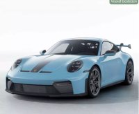 Porsche 911 GT3 met Weissach pakket 2025 Gulf Blue 1:18