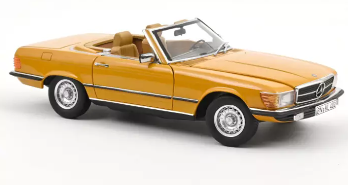 Mercedes-Benz 450 SL 1975 Cayenne Oranje