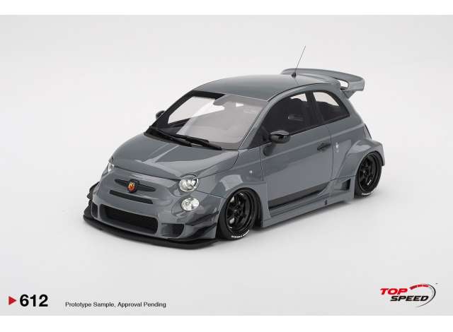 Fiat 595 Abarth X Abas LB-Works, grey