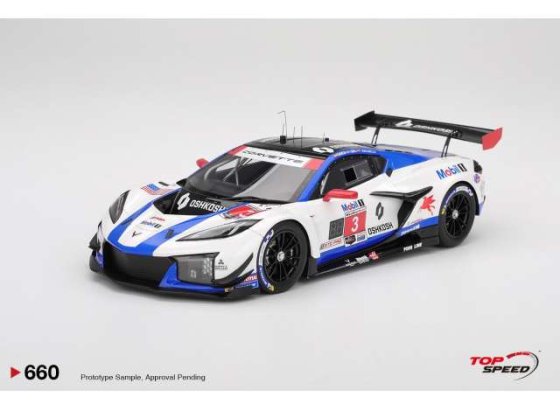 CHEVROLET - CORVETTE Z06 GT3.R 5.5L V8 TEAM PRATT MILLER MOTORSPORT N 3 IMSA 12h SEBRING 2025 DANIEL JUNCADELLA - ALEXANDER SIMS - ANTONIO GARCIA