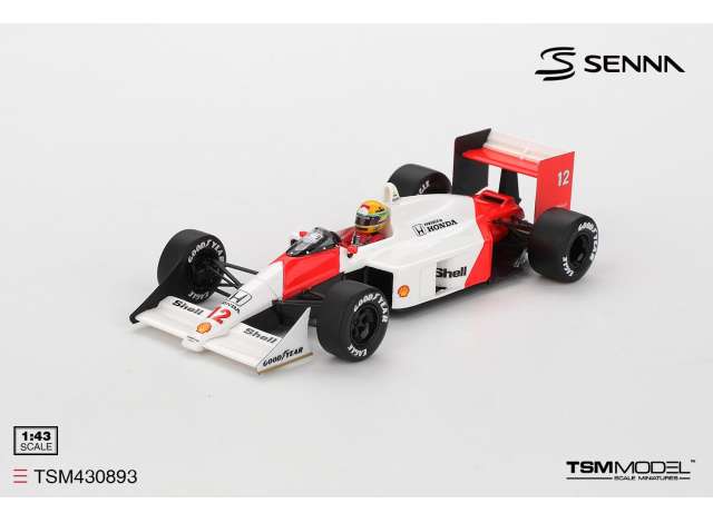 McLAREN - F1 MP4/4 HONDA N 12 WORLD CHAMPION WINNE
