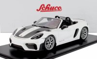 PORSCHE - 718 (982) SPIDER RS CABRIOLET OPEN 2023 - WHITE BLACK