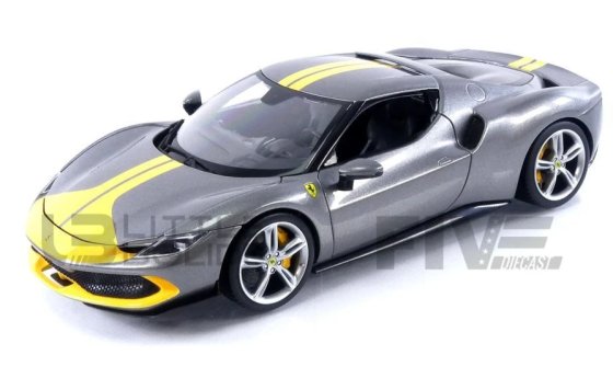 FERRARI - 296 GTB ASSETTO FIORANO 2022 - GRIS JAUNE