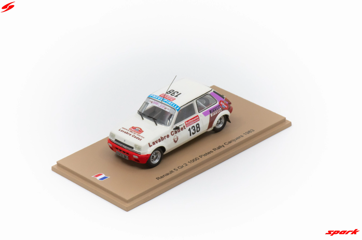 RENAULT 5 ALPINE GR2 N°138 1000 PISTES DE CANJUER