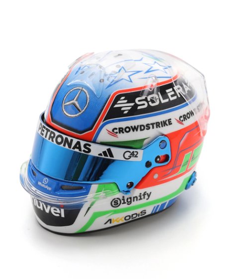 Casque à l'échelle 1:5 de Kimi Antonelli Mercedes-AMG Petronas F1 Team par Spark