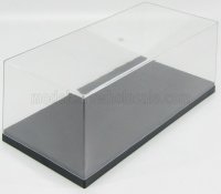 Vitrine 1-18  34cm x 16cm x 11cm  zwarte bodem plaat.