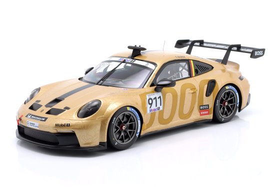 Porsche 911 GT3 Cup 1/18 IXO Timo Glock Hungaroring 2023
