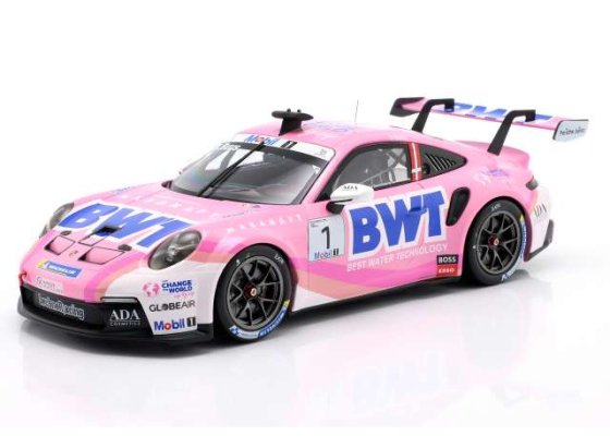 Porsche 911 GT3 Cup #1 Bastian Buus 1/18 IXO
