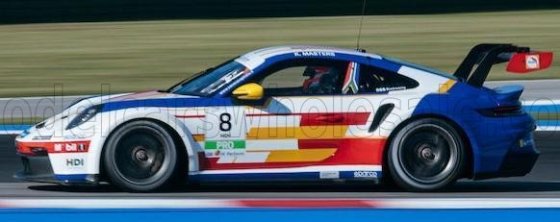 Porsche 911 GT3 Cup No.8 Porsche Carrera Cup Italia Champion 2025 Keagan Masters