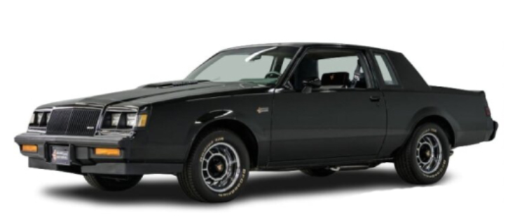 Buick Grand National, schwarz, 1987