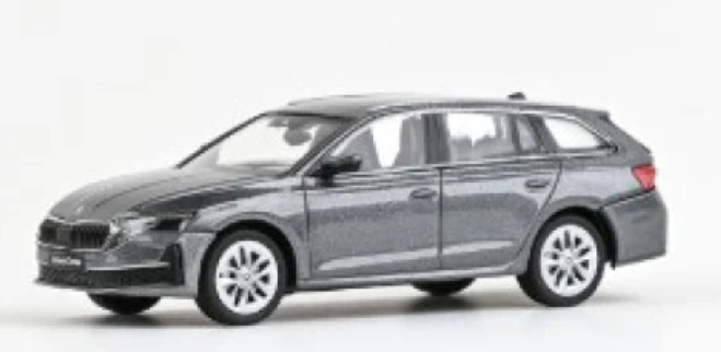 Skoda Octavia IV FL, grijs, 2024, 1:43