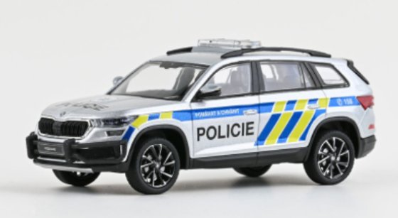 Skoda Kodiaq FL, 2021, Policie (CR), 1:43
