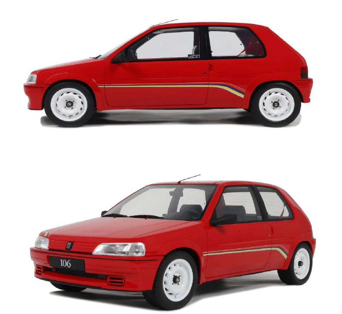 PEUGEOT - 106 1.3 RALLYE 1993 - RED