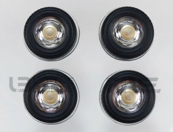 WHEELS Tyre  Mercedes Wheel and Tyre Set, light gold/chrome