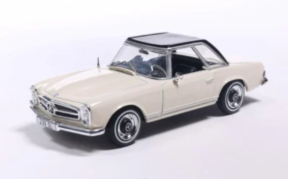 Mercedes 230 SL (W113) HardTop, hellbeige/schwarz,