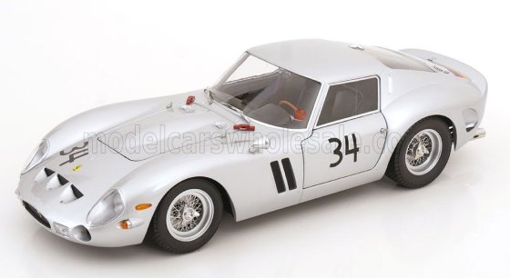 FERRARI - 250 GTO 3.0L V12 COUPE N 34 HOCKENHEIM 1963 HERMANN CORDES - SILVER