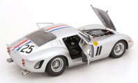FERRARI - 250 GTO 3.0L V12 COUPE TEAM ECURIE FRANCORCHAMPS N 25 4th 24h LE MANS 1963 LEON DERNIER ELDE - PIERRE DUMAY - SILVER