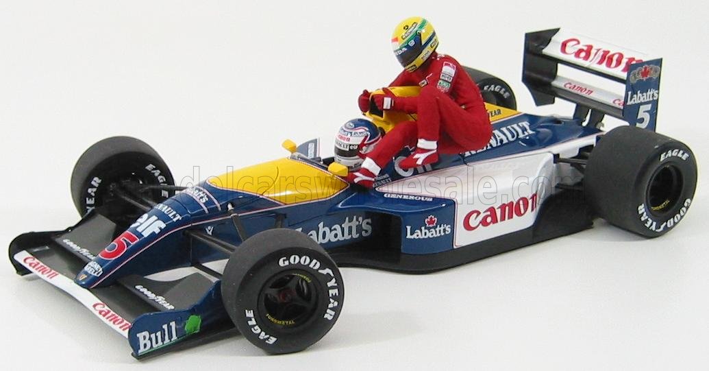 WILLIAMS - F1 RENAULT FW14 N 5 WINNER BRITISH (wit