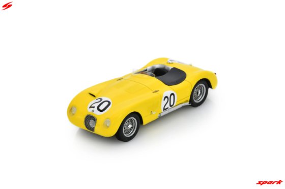 Jaguar XK 120 C No.20 9th Le Mans 24H 1953 R. Laurent – C. de Tornaco