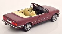 BMW 325i (E30) Cabriolet, metallicdonkerrood, 1985