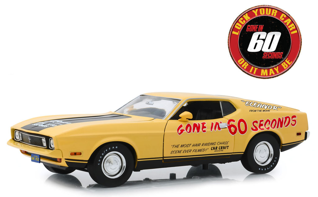 Ford Mustang Mach 1 Eleanor 1973 Gone in 60 Second