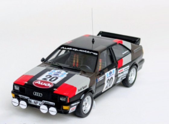 Audi quattro, Rally Acropolis, 1981, #8, H.Mikkola/A.Hertz, 1:43
