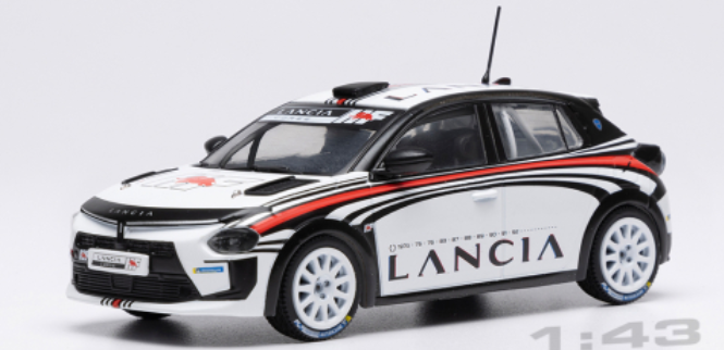Lancia Ypsilon HF Rally4, Test Car, 2025, 1:43
