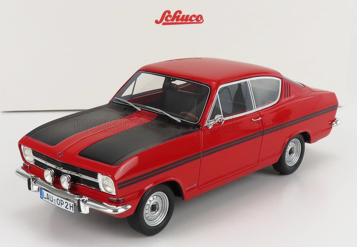 OPEL - KADETT B RALLY COUPE 1966 - RED BLACK