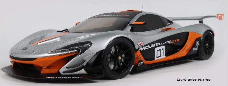 MCLAREN P1 GTR PEBBLE BEACH GREY 2014