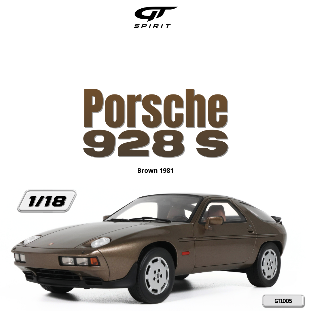 PORSCHE 928 S BROWN 1981