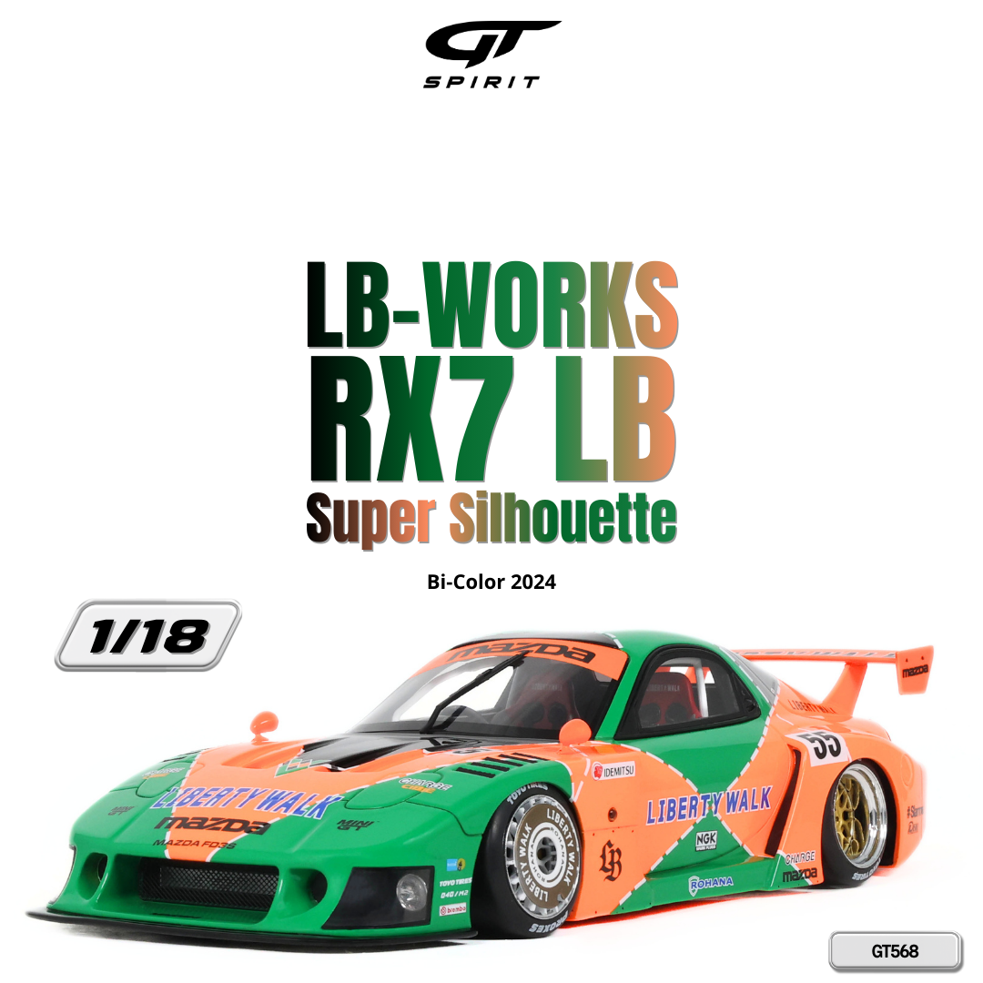 LB-WORKS RX7 LB SUPER SILHOUETTE BI-COLOR 2024