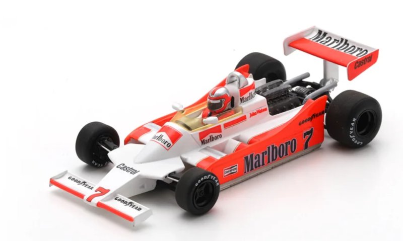 MCLAREN M28 N°7 4th GP Monaco 1979 John Watson