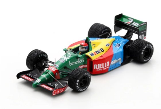 BENETTON B189 N°20 5th GP Australie 1989 Emanuele Pirro