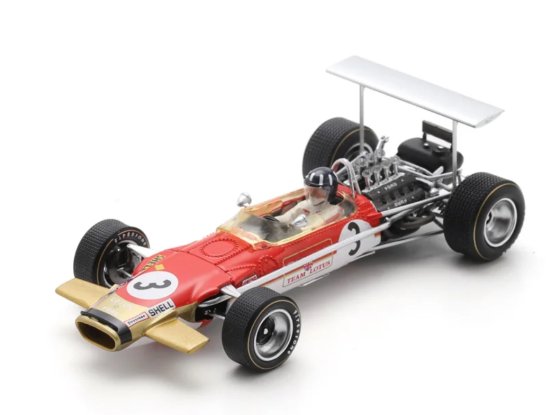 LOTUS 49B N°3 2nd GP Allemagne 1968 Graham Hill