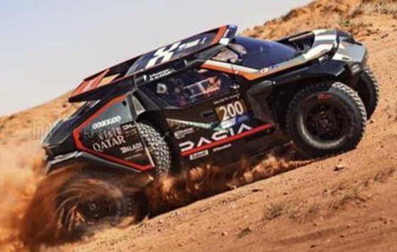 DACIA Sandrider N°200 The Dacia Sandriders 4ème Rallye Dakar 2025N. Al-Attiyah E. Boulanger