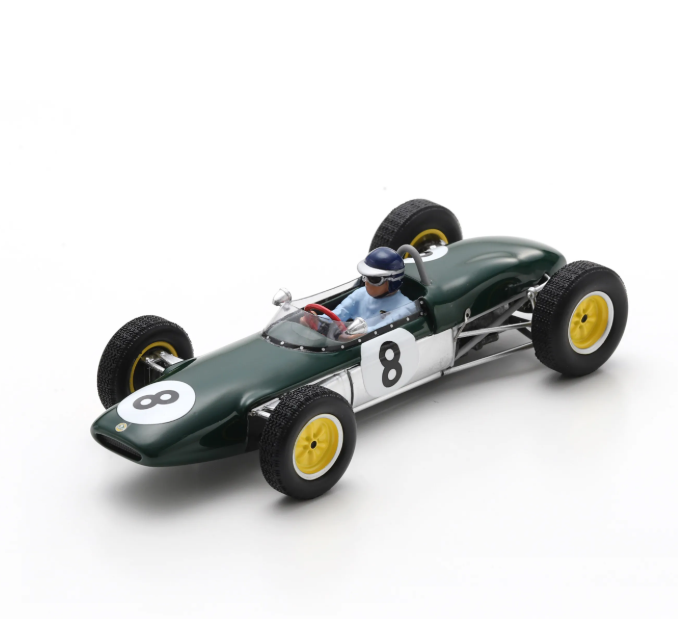 LOTUS 21 N°8 3th GP France 1961 Jim Clark