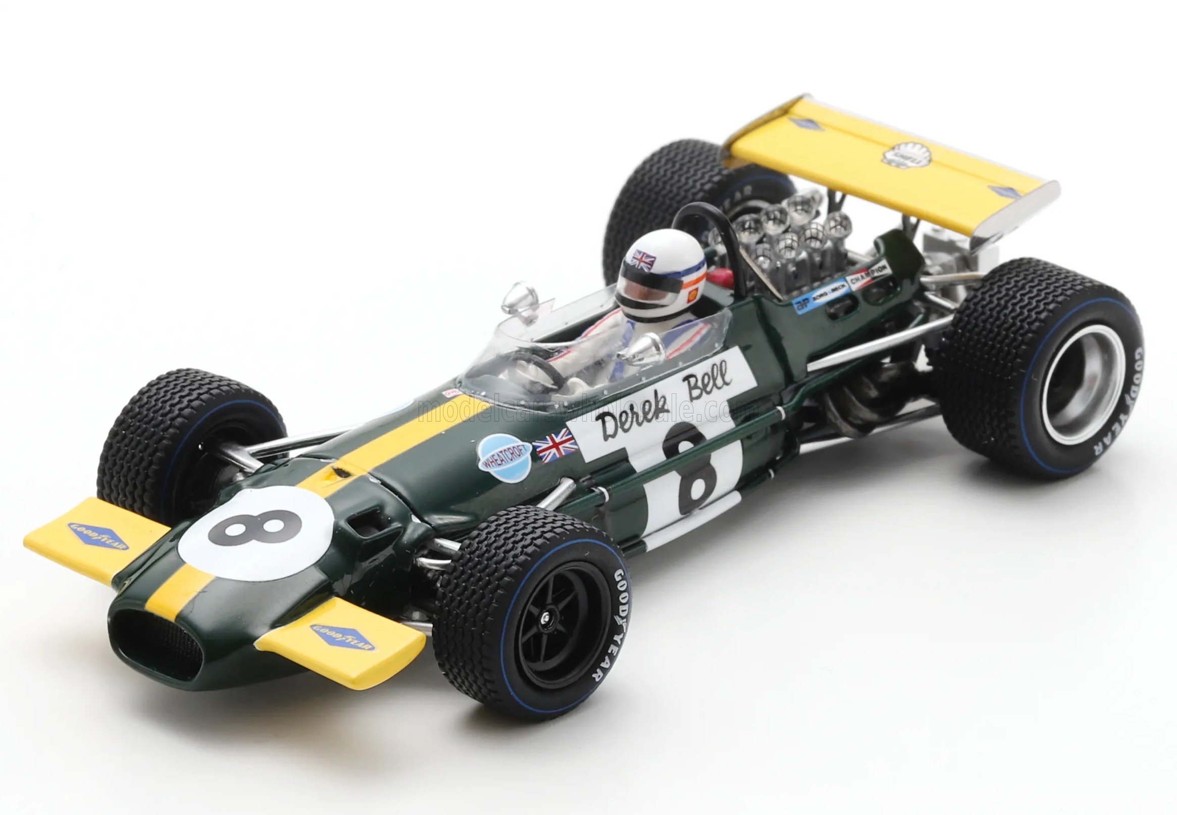 BRABBHAM BT26A N°8 GP Belgique 1970 Derek Bell