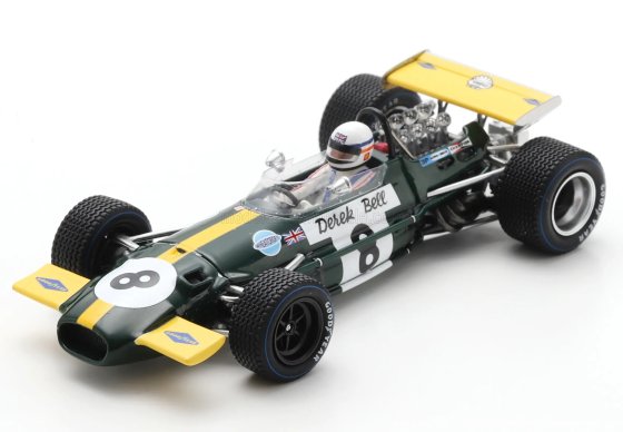 BRABBHAM BT26A N°8 GP Belgique 1970 Derek Bell