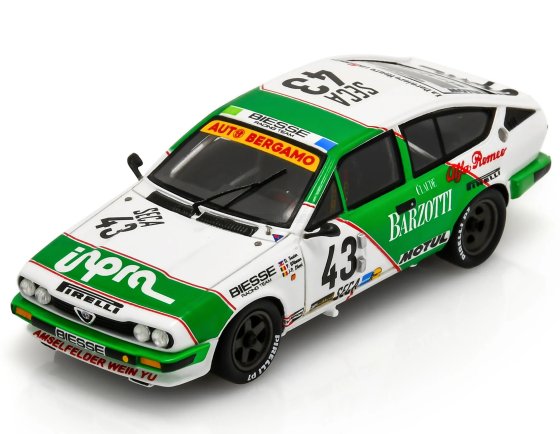 ALFA ROMEO GTV6 N°43 24H Spa 1984D. Suster - P. Witmeur - J-P. Libert (300ex.)