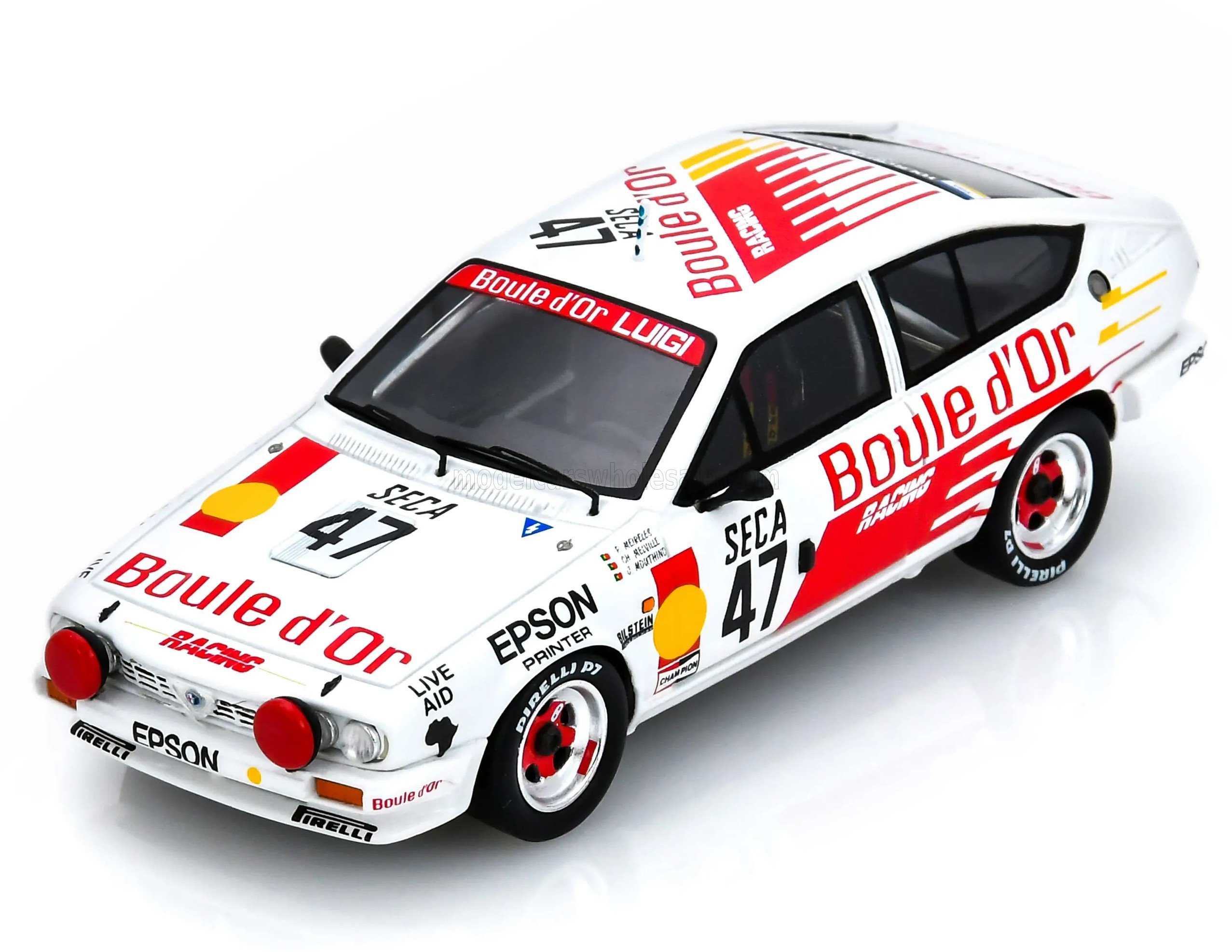 ALFA ROMEO N°47 24H Spa 1985P. Meirelles - C. Mel