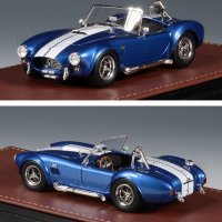 SHELBY COBRA 427 S/C SPIDER OPEN 1966 - BLUE WHITE