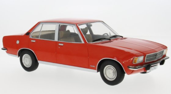 Opel Rekord D, rood, 1972