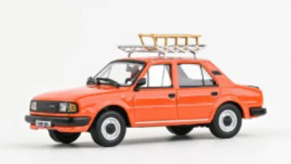 Skoda 120L, orange, 1984