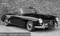 Mercedes 190 SL (W121), noir, 1955, 1:18