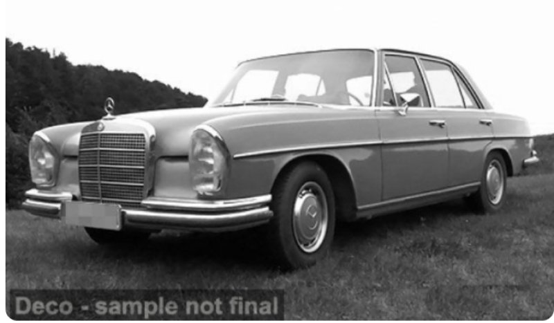 Mercedes 280 SE (W108), gris, 1968, 1:18