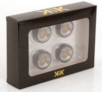 BANDEN SET 4X WHEELS AND BBS RIMS FOR PORSCHE 911 993 GT2 COUPE 1996 - BLACK CHROME GOLD