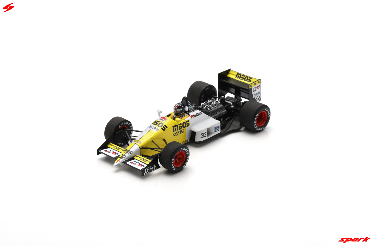 Eurobrun ER188 No.32 Australian GP 1988 Oscar Larr