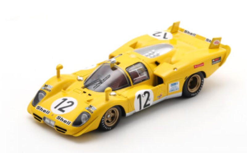 Ferrari 512 S No.12 5th Le Mans 24H 1970 H. de Fierlant – A. Walker